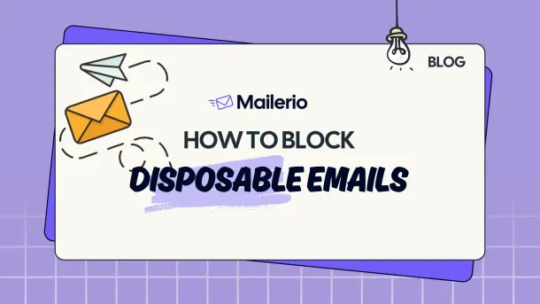 how to block disposable emails banner