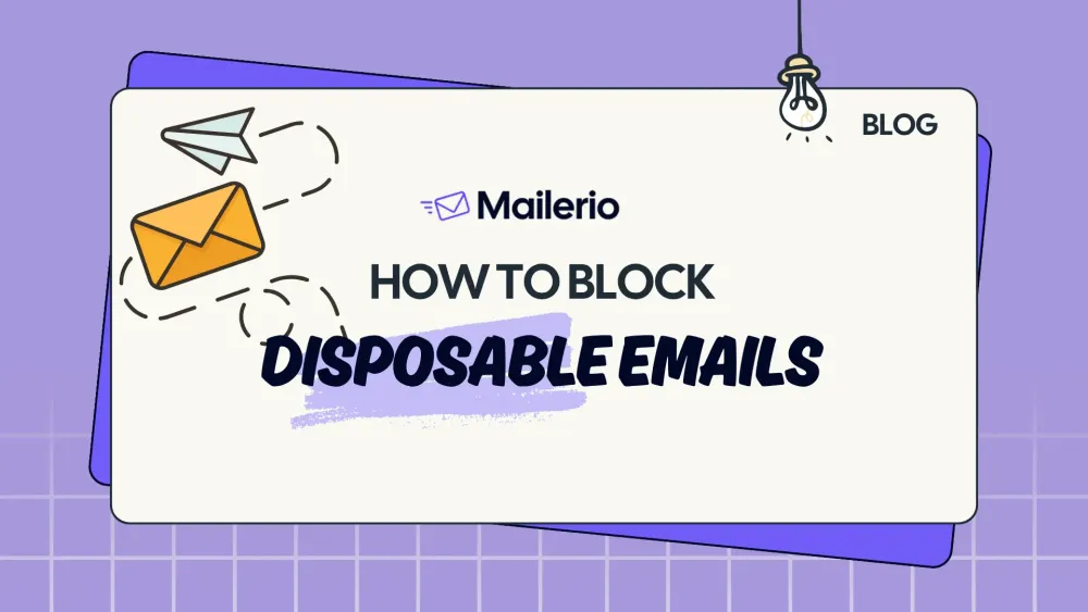 how to block disposable emails banner