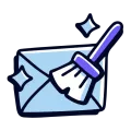 clean email lists icon