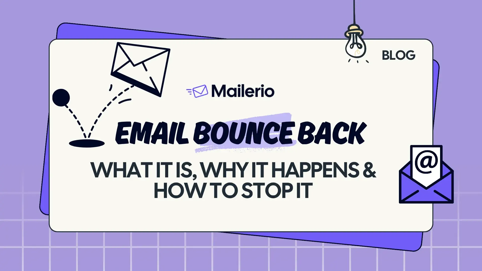 Email bounce back what is it and how to stop it banner