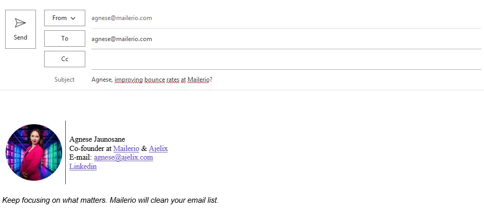 cold email subject line that works 
